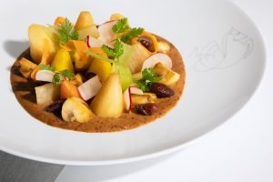 Air france la premiere menu marcon_dish