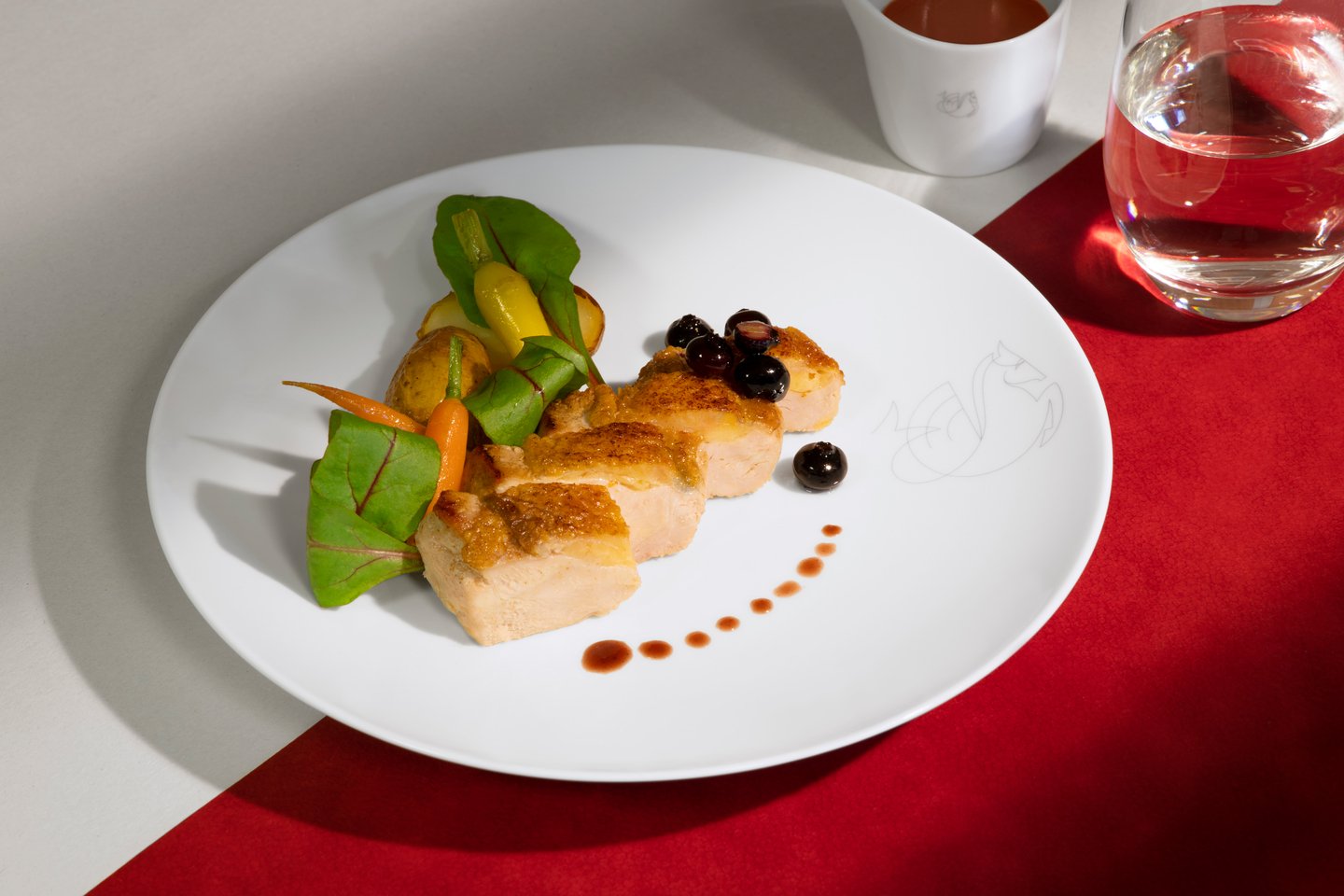 Air france la premiere menu marcon_filette