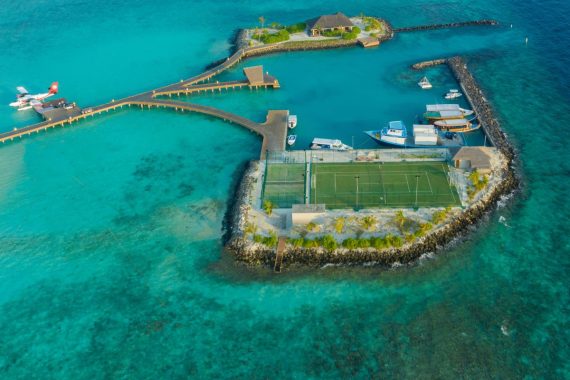 padel alle Maldive