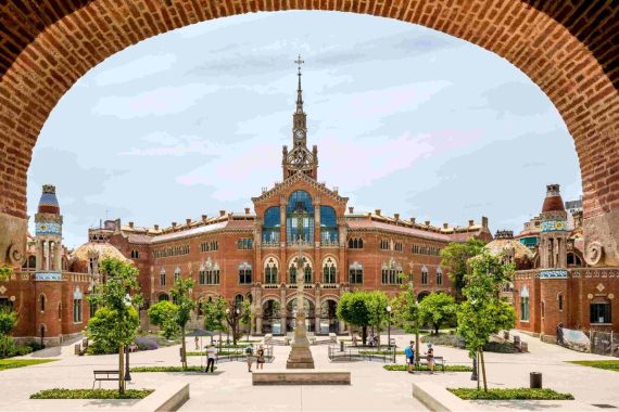 Recinte modernista de Sant Pau Barcellona