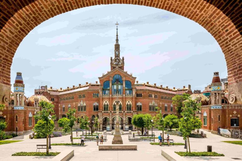 Recinte modernista de Sant Pau Barcellona