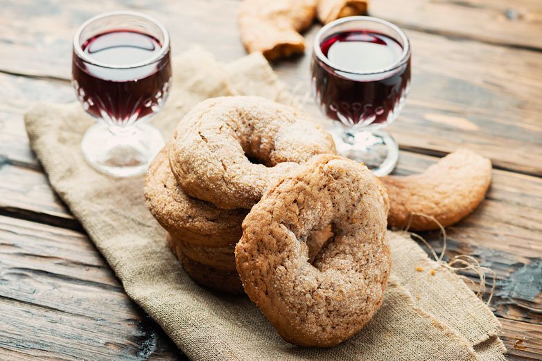 ciambelline-vino