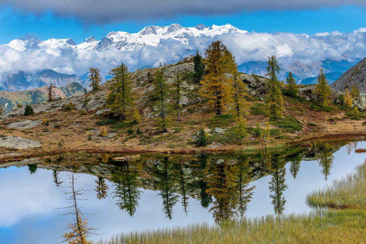 Valle d'Aosta, Lago Vallette e Monte Rosa Parco Mont Avic, credits Davide Camisasca)