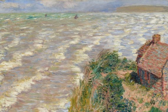 Claude Monet, Marea crescente a Pourville, 1882. Olio su tela, 66 x 81.3 cm. Brooklyn Museum, dono di Mrs. Horace O. Havemeyer, 41.1260. (Photo Brooklyn Museum)