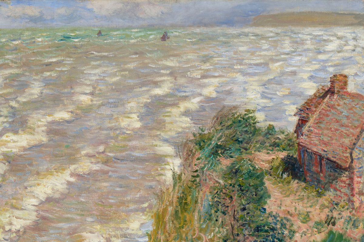 Claude Monet, Marea crescente a Pourville, 1882. Olio su tela, 66 x 81.3 cm. Brooklyn Museum, dono di Mrs. Horace O. Havemeyer, 41.1260. (Photo Brooklyn Museum)