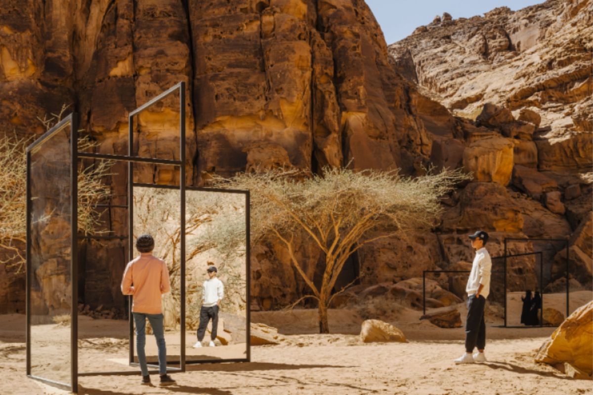 Alicja Kwade, In Blur, Desert X AlUla 2