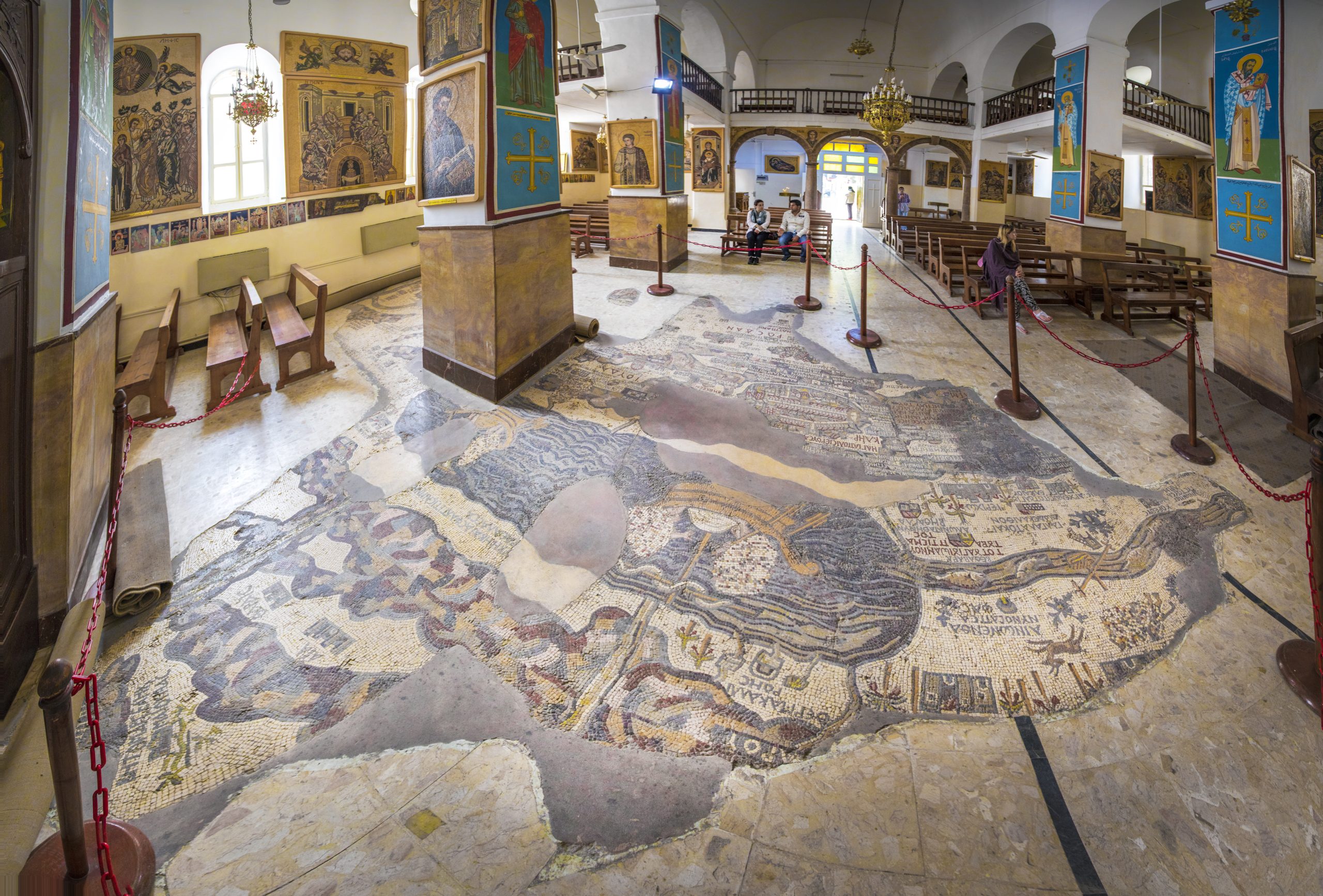 Madaba, chiesa di San Giorgio, Giordania