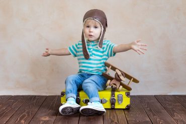Viaggiare in aereo con i bambini