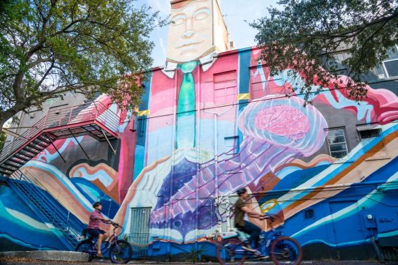 St Petersburg Mural, Credit Visit The USA