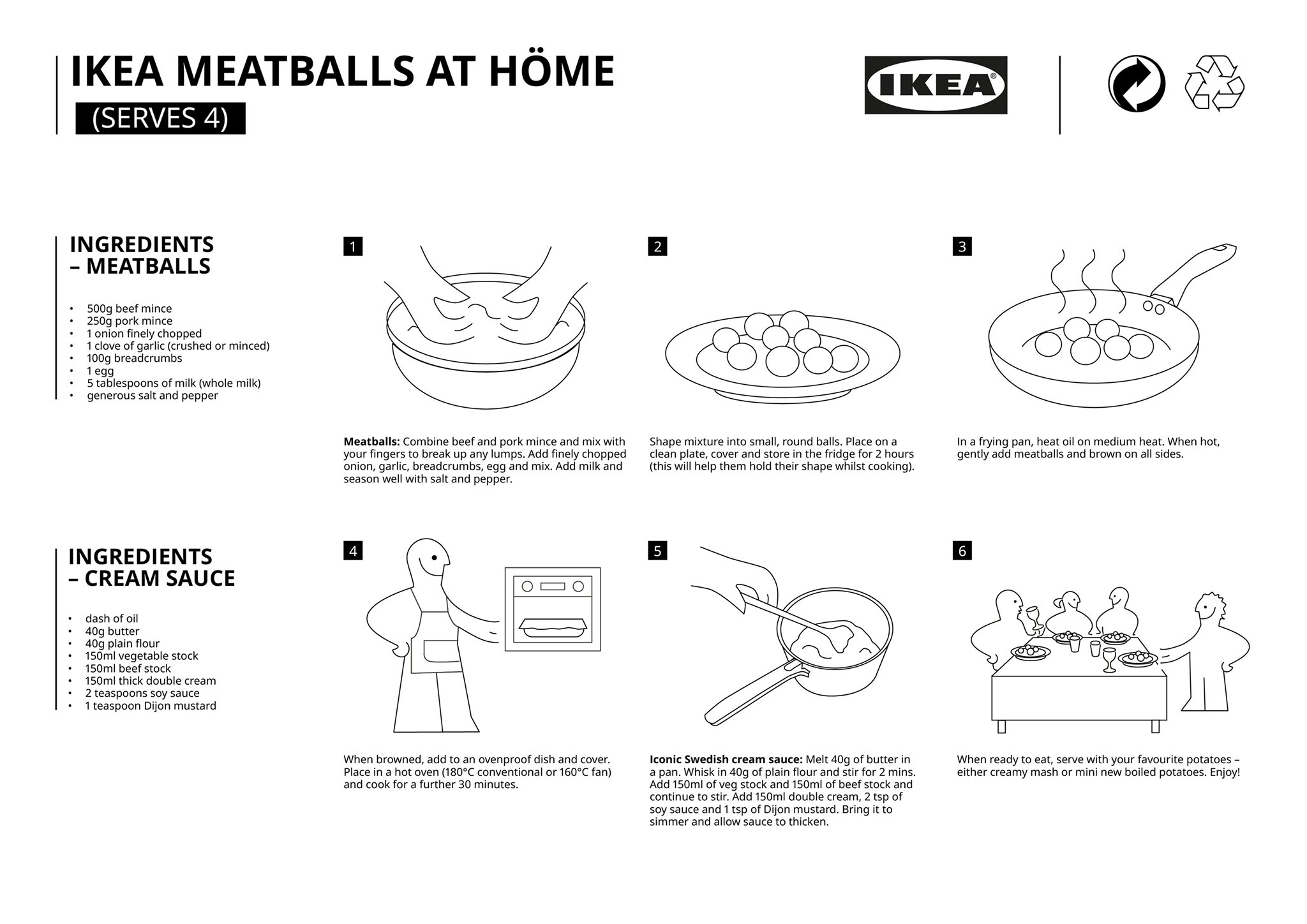 ikea polpette ricetta