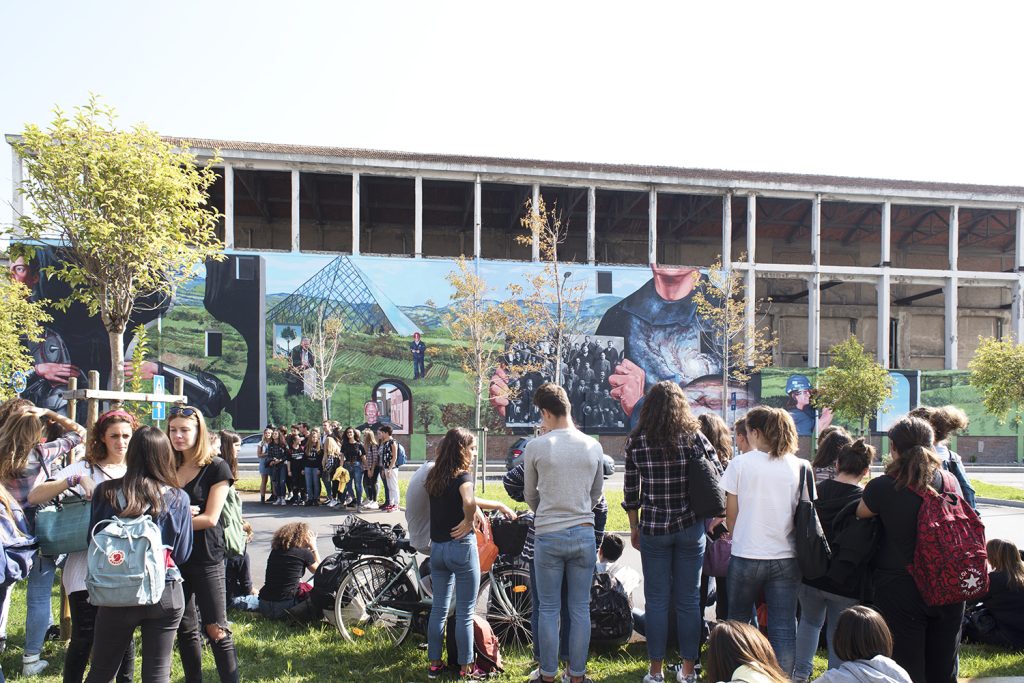 Saint Gobain, l'opera di Gaia