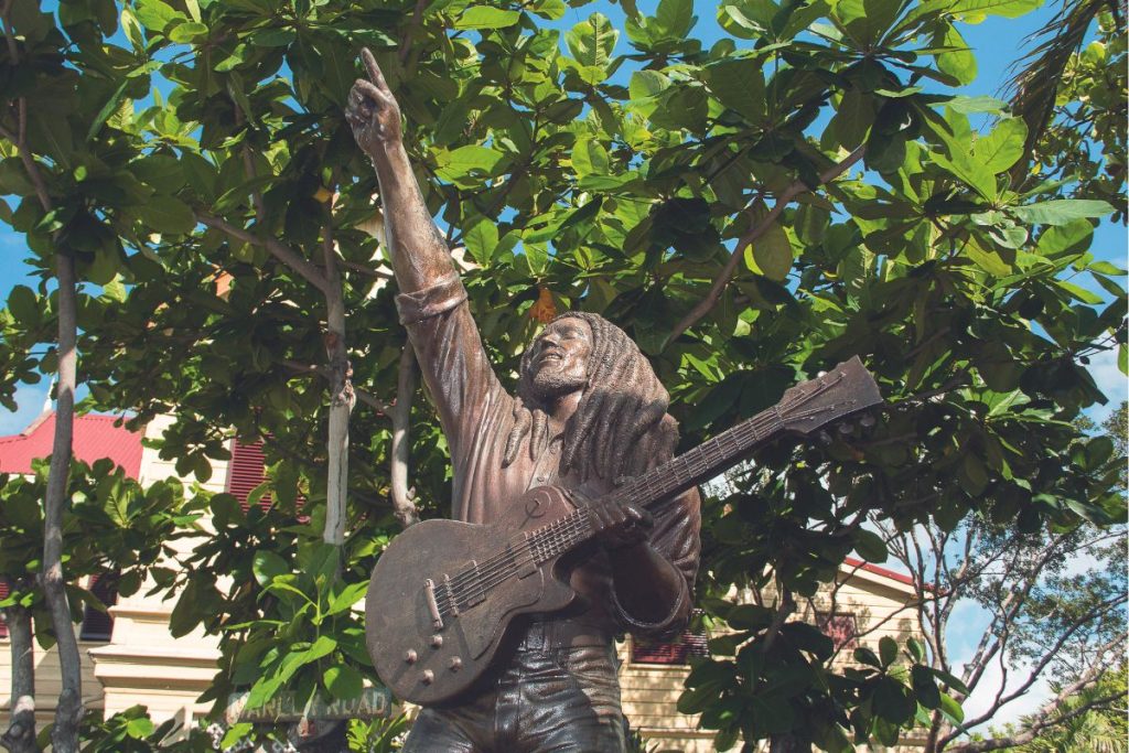 Statua di Bob Marley