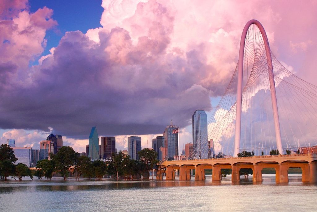 Dallas Skyline, Credit Visit The USA