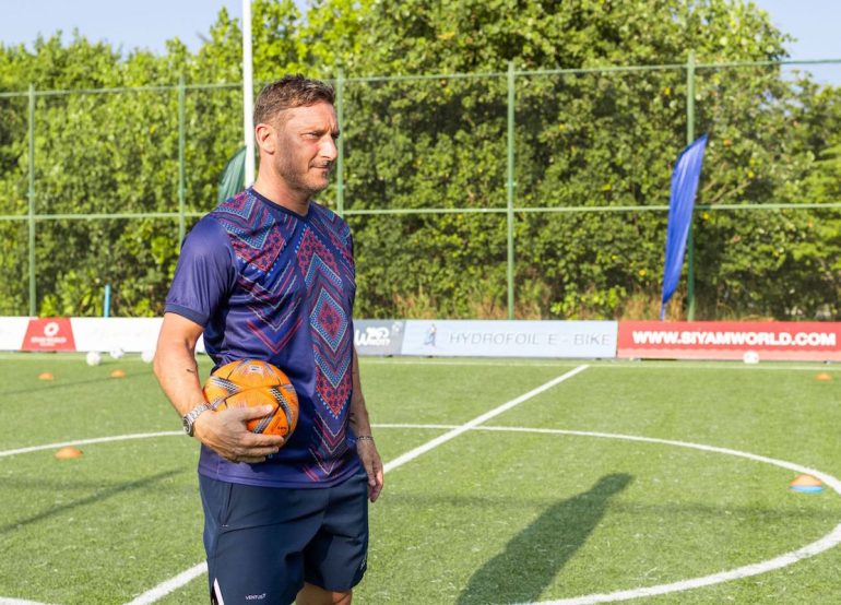 Totti al Siyam World ufficio stampa