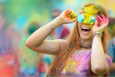 festival Stati Uniti donna cool foto da Adobe