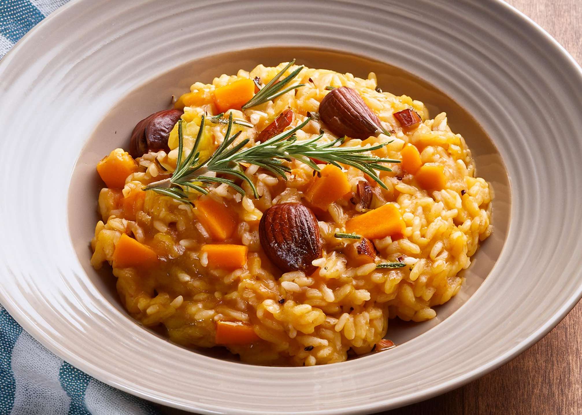 risotto zucca e castagne Ai