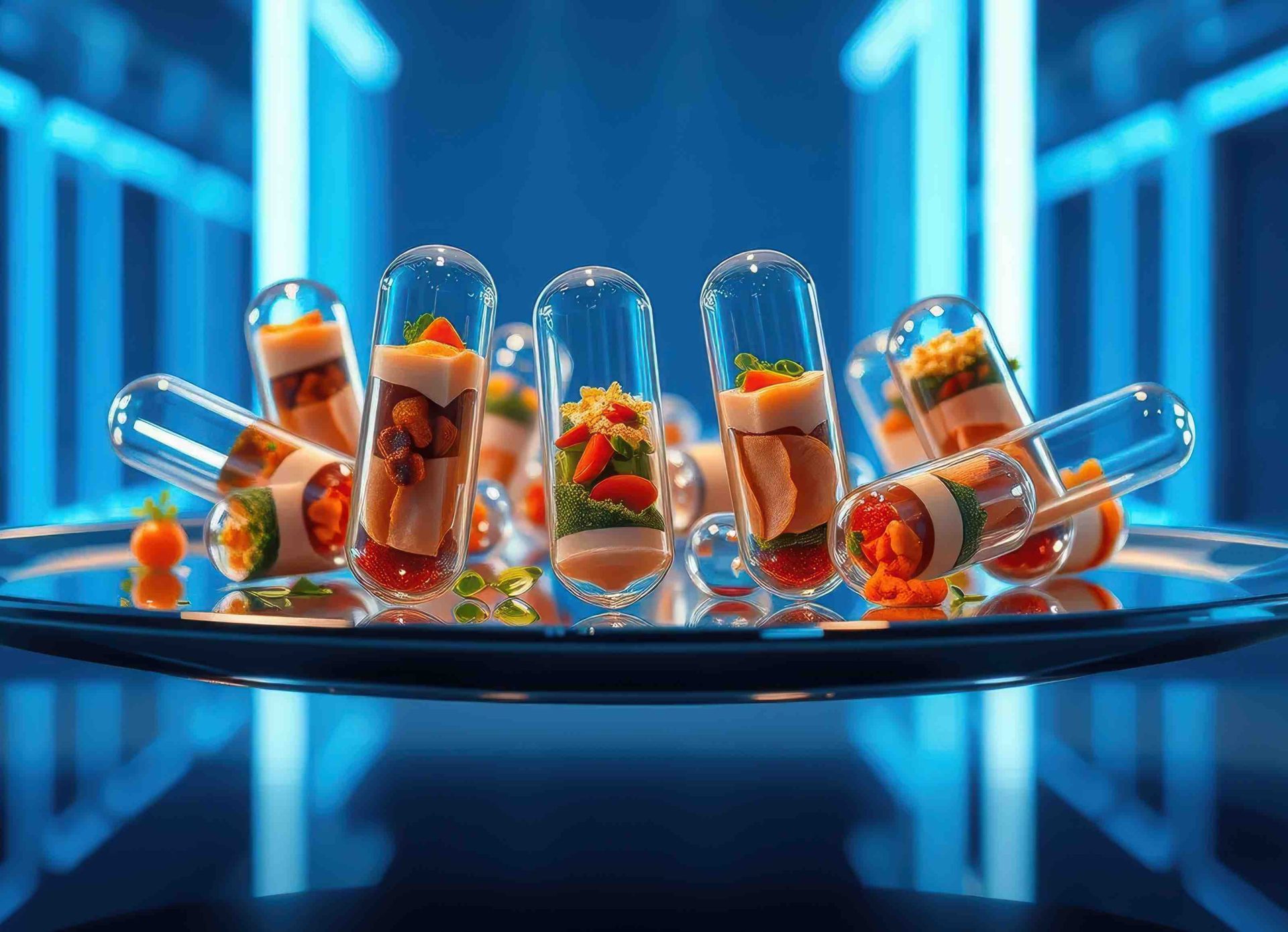 capsule food cibo futuro adobe