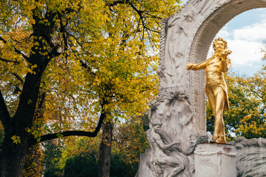 Johann-Strauss-Denkmal, Stadtpark / Johann Strauss monument, Stadtpark