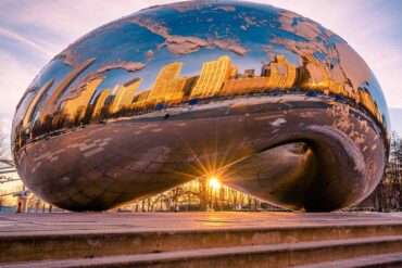 chicago millennium park the bean adobe