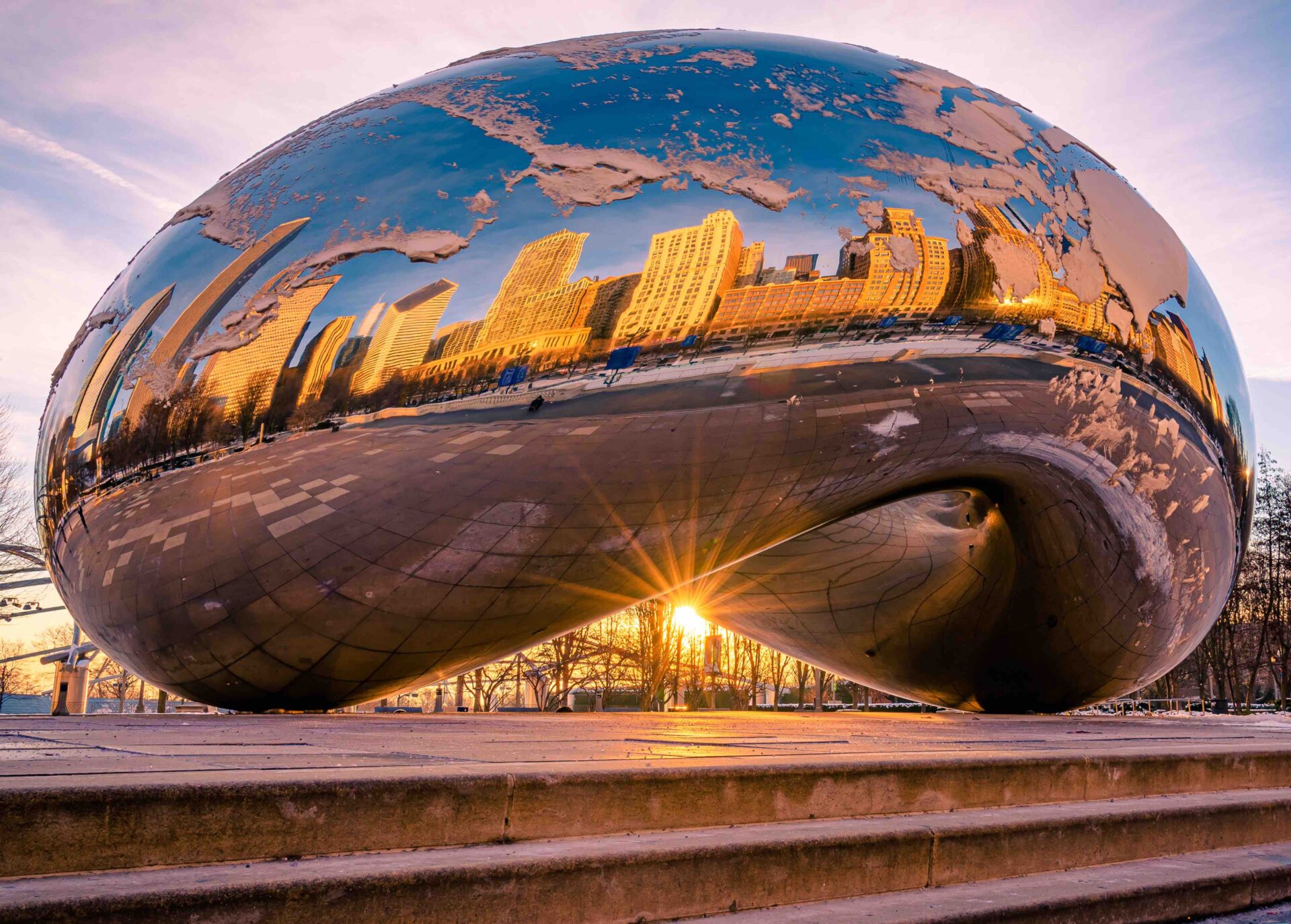 chicago millennium park the bean adobe