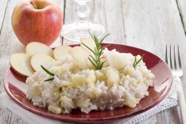 risotto alle mele adobe