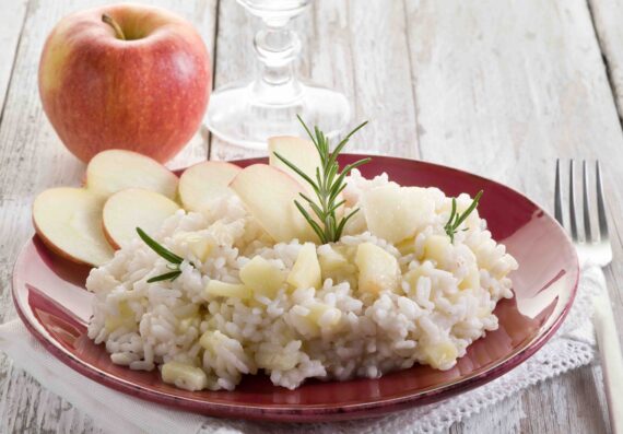 risotto alle mele adobe
