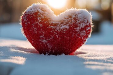 cuore montagna san valentino neve adobe